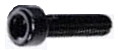 Button Head Machine Screw Black Zinc Midwest Shop Supplies #0921