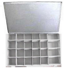 24-COMPARTMENT STEEL DRAWER