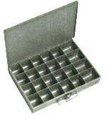 24-Compartment Steel Drawer