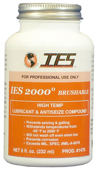 IES 2000 Anti-Seize Lubricant Brush-On