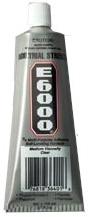 E6000 Adhesive Hi Viscosity 3.7oz Tube #8926000