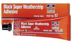 Permatex Black Super Weatherstrip Adhesive #8928011