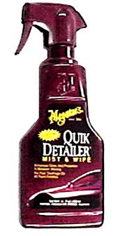 Meguires Quik Detailer Spray N Wipe 16oz Sprayer